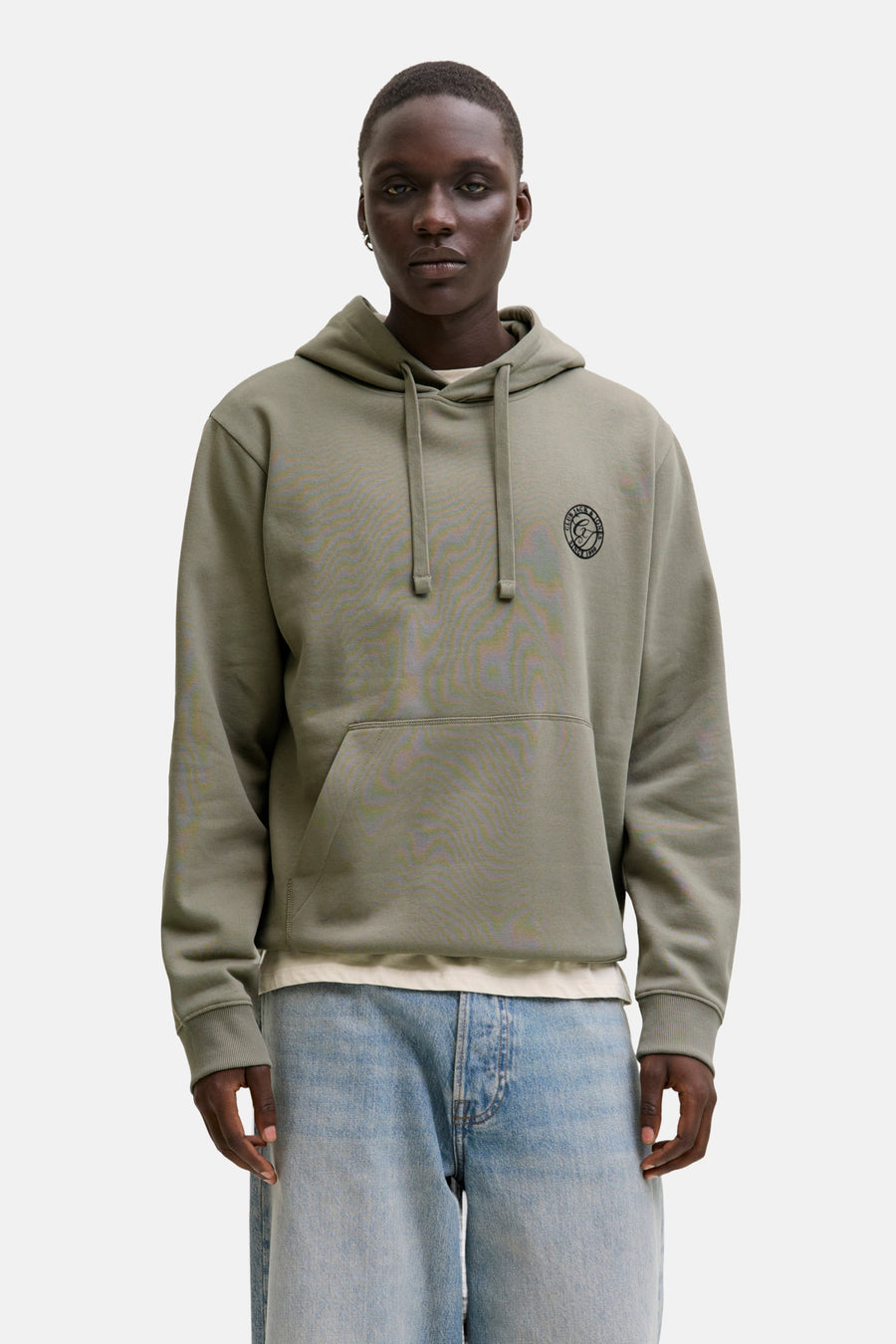 Sweater met kap groen - ORIGINALS BY JACK & JONES - ORIGINALS BY JACK & JONES - 1