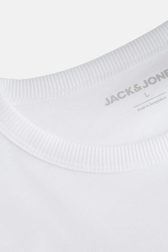 T-shirt met lange mouwen - wit - ORIGINALS BY JACK & JONES