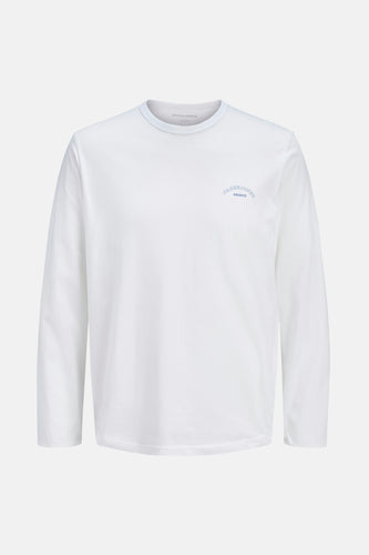 T-shirt met lange mouwen - wit - ORIGINALS BY JACK & JONES