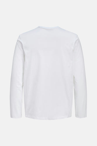 T-shirt met lange mouwen - wit - ORIGINALS BY JACK & JONES