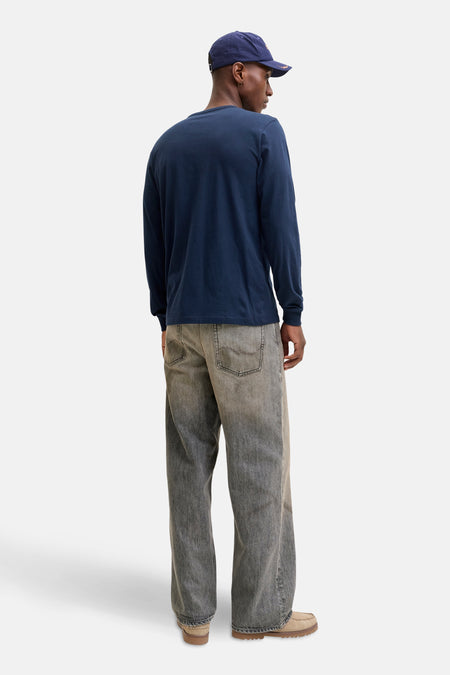 T-shirt met lange mouwen - blauw