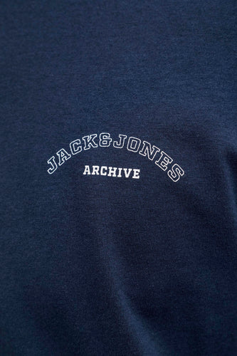 T-shirt met lange mouwen - blauw - ORIGINALS BY JACK & JONES