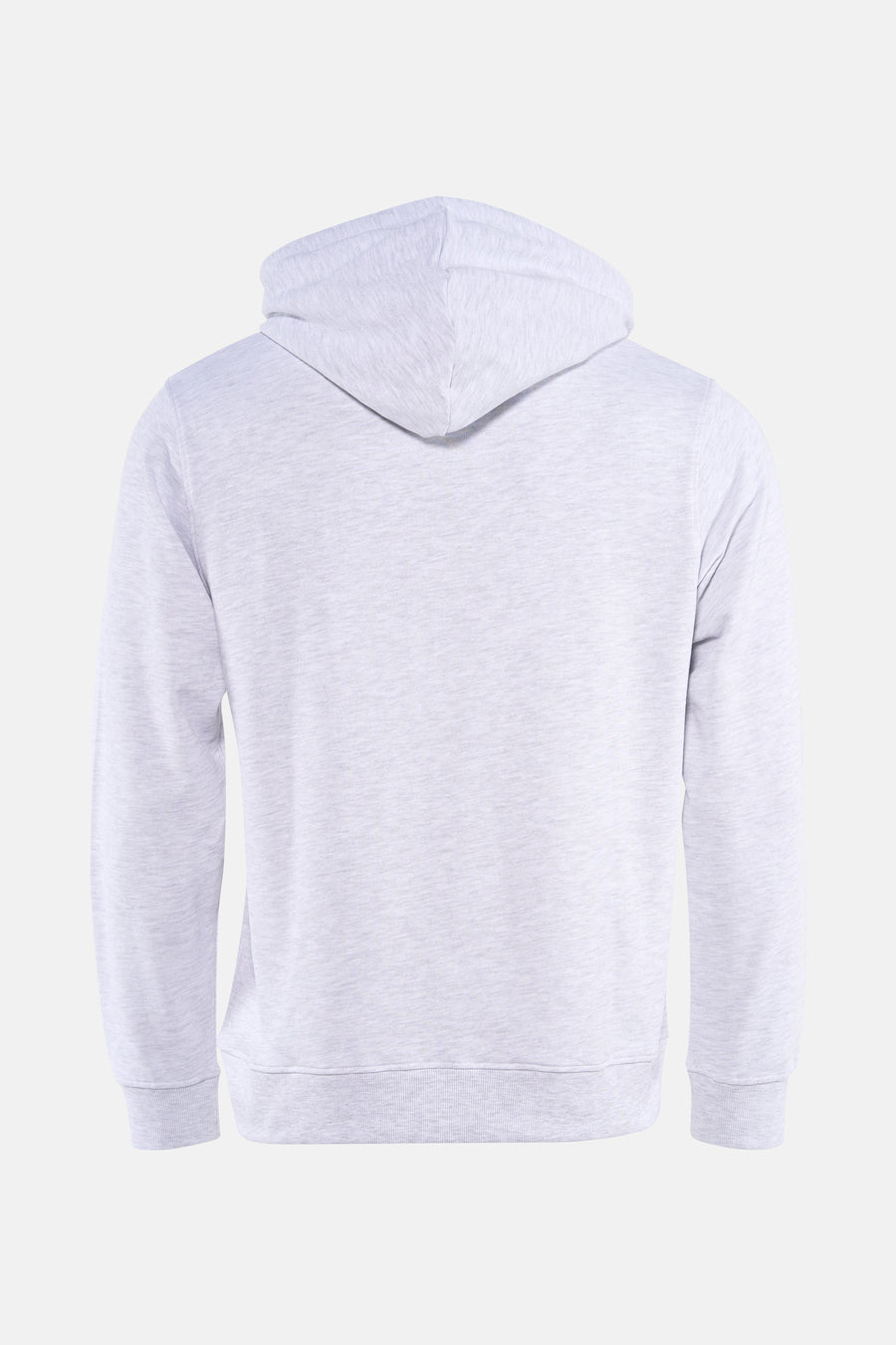 Pull gris à capuche d'ORIGINALS BY JACK & JONES, dos avec une texture lisse simple.