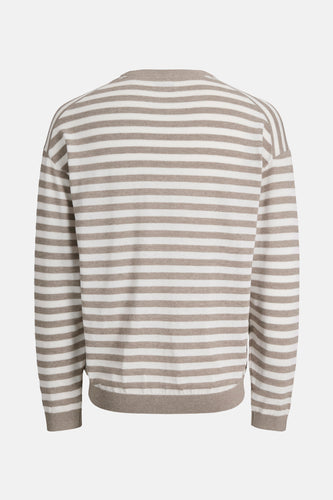 Pull met ronde hals - beige - ORIGINALS BY JACK & JONES - 4