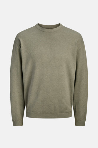 Pull met ronde hals - Kaki - ORIGINALS BY JACK & JONES - 4