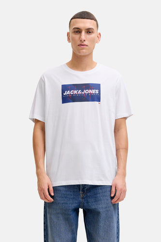 T-shirt (korte mouwen) wit - CORE BY JACK & JONES