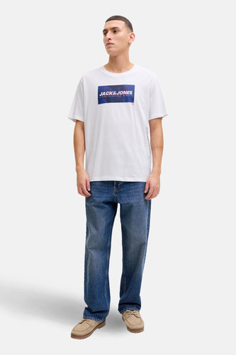 T-shirt (korte mouwen) wit - CORE BY JACK & JONES