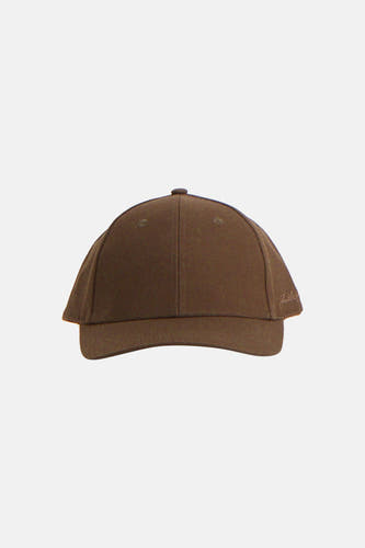 Kaki pet van ACCESSORIES BY JACK & JONES, voorzien van subtiel borduursel aan de zijkant, front view