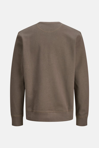 Pull à col rond - brun