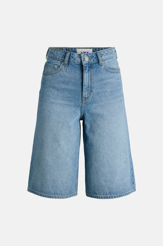 Short en jean bleu moyen de JJXX, avec jambes larges et taille haute.