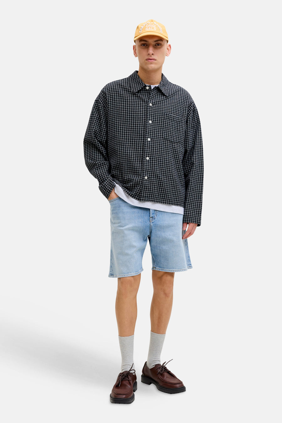 Short - Light blue denim