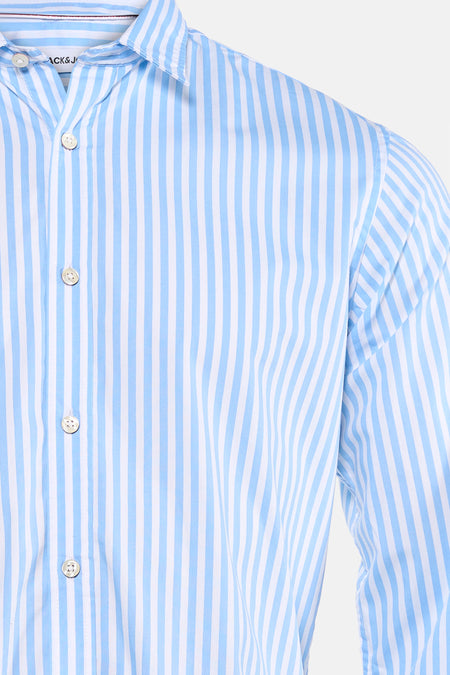 Chemise à manches longues - bleu