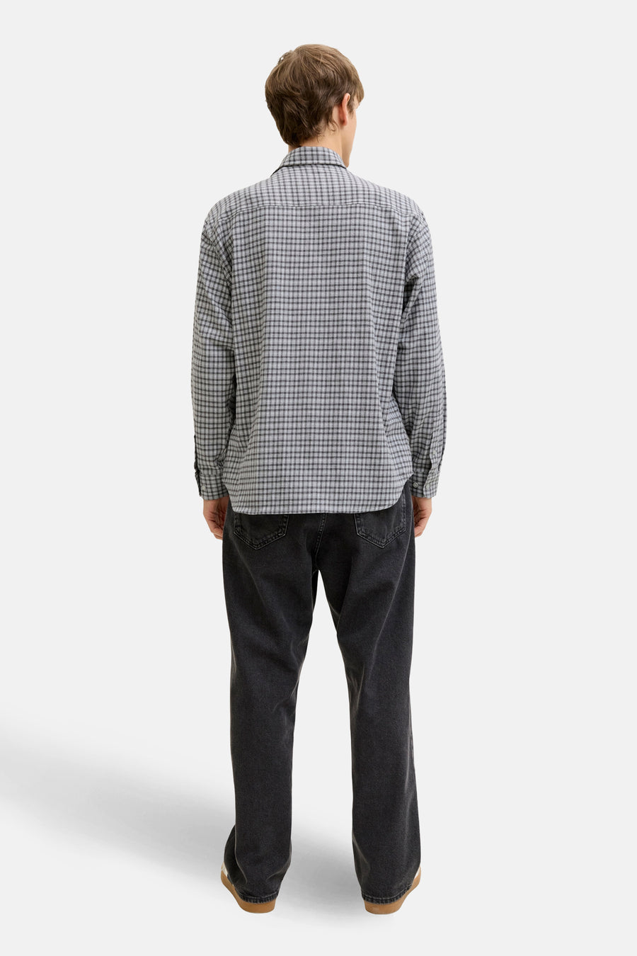 Hemd met lange mouwen - grijs