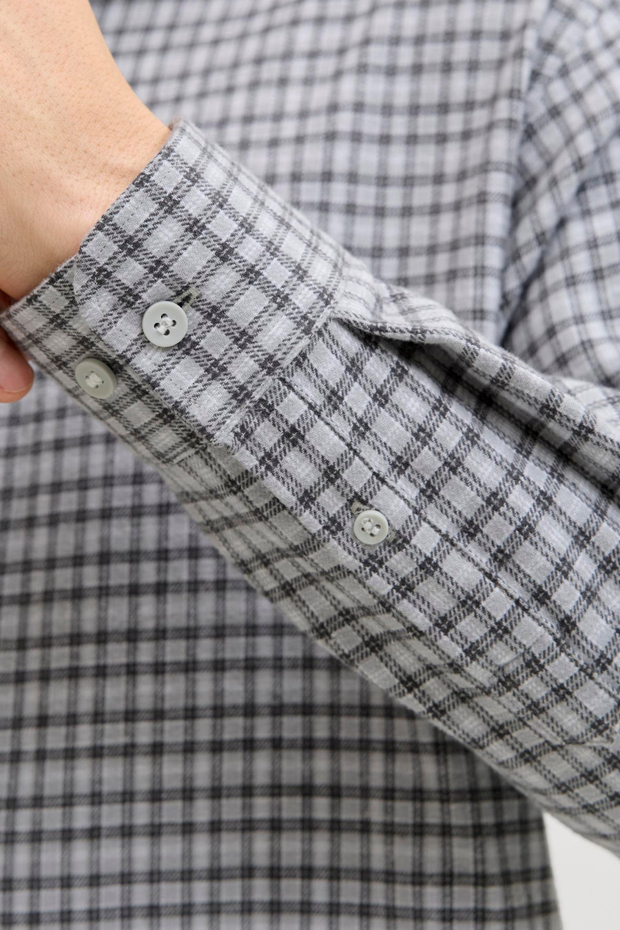 Hemd met lange mouwen - grijs