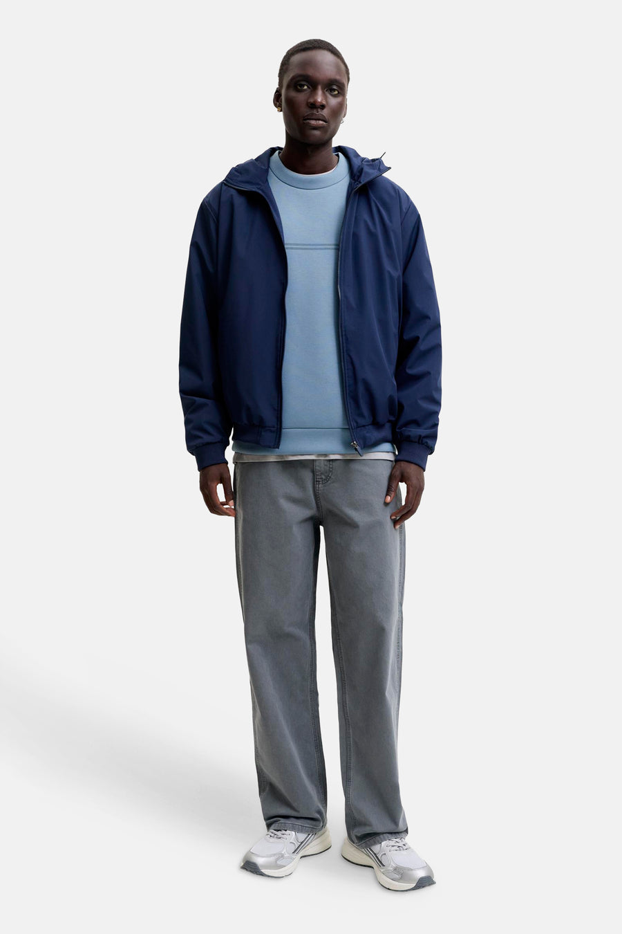 Sweat col O bleu - CORE BY JACK & JONES