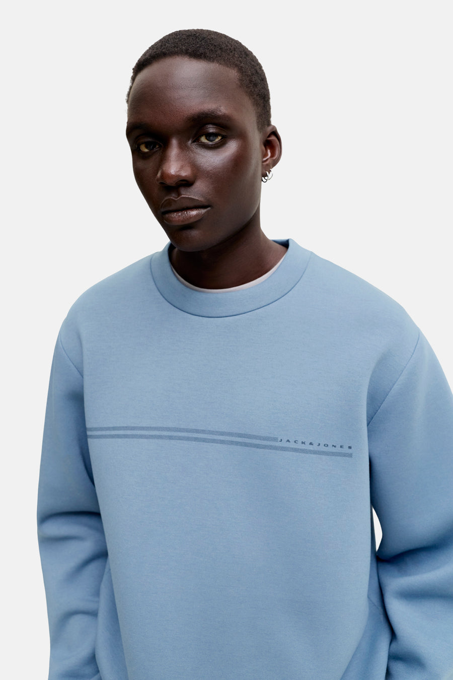 Sweat col O bleu - CORE BY JACK & JONES