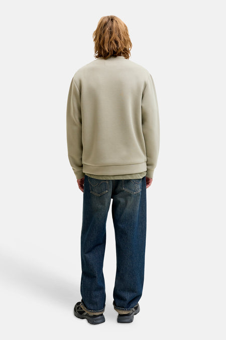 Sweater O-hals - Vetiver