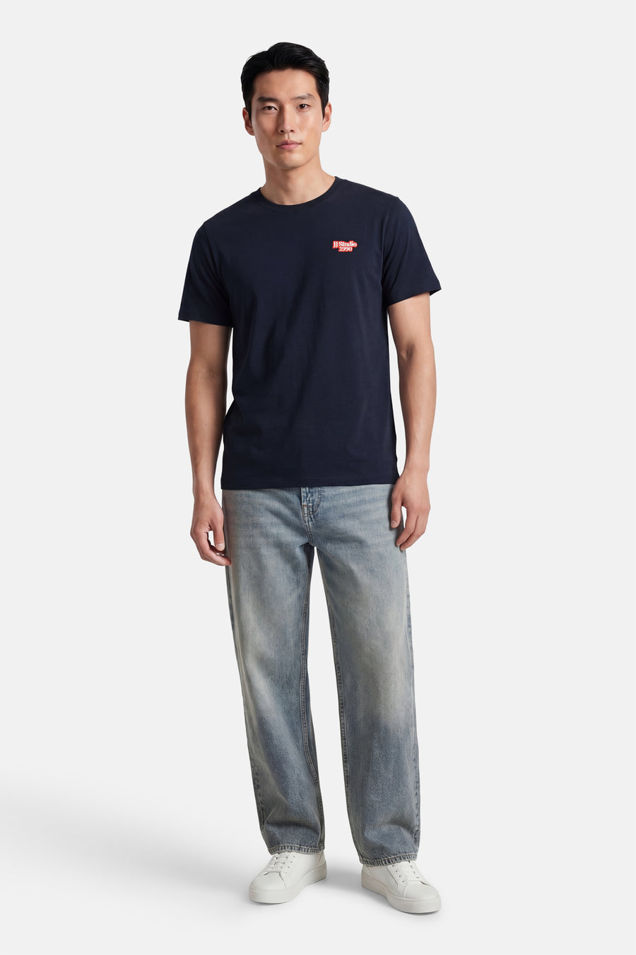 T-shirt met korte mouwen - blauw