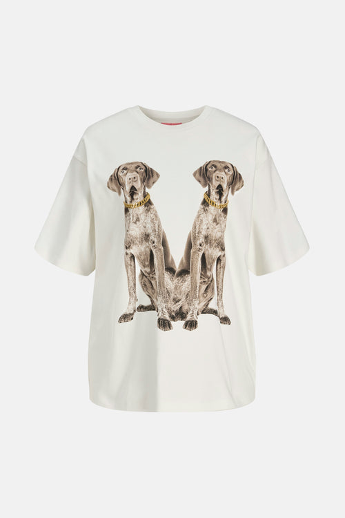 T-shirt met korte mouwen - wit