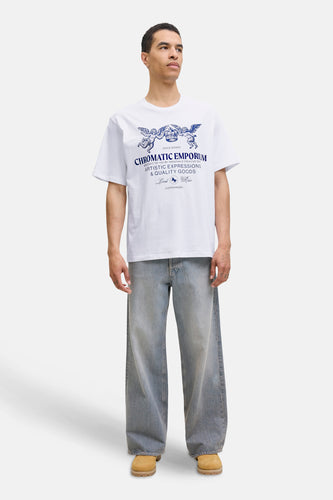 T-shirt à manches courtes - blanc - ORIGINALS BY JACK & JONES