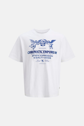 T-shirt à manches courtes - blanc - ORIGINALS BY JACK & JONES