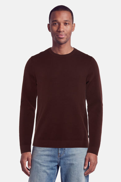 Pull col O - brun