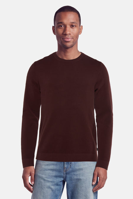 Pull O-hals - bruin
