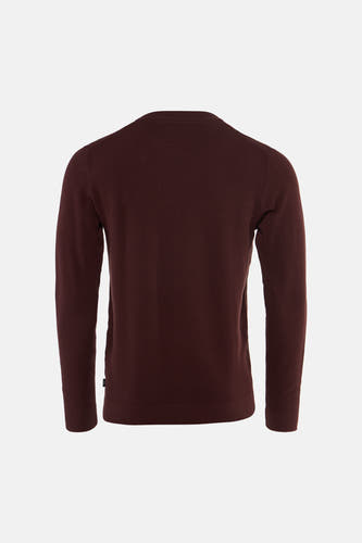 Pull col O - brun