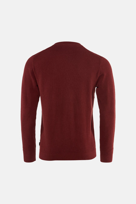 Trui met ronde hals rood - PREMIUM by JACK & JONES