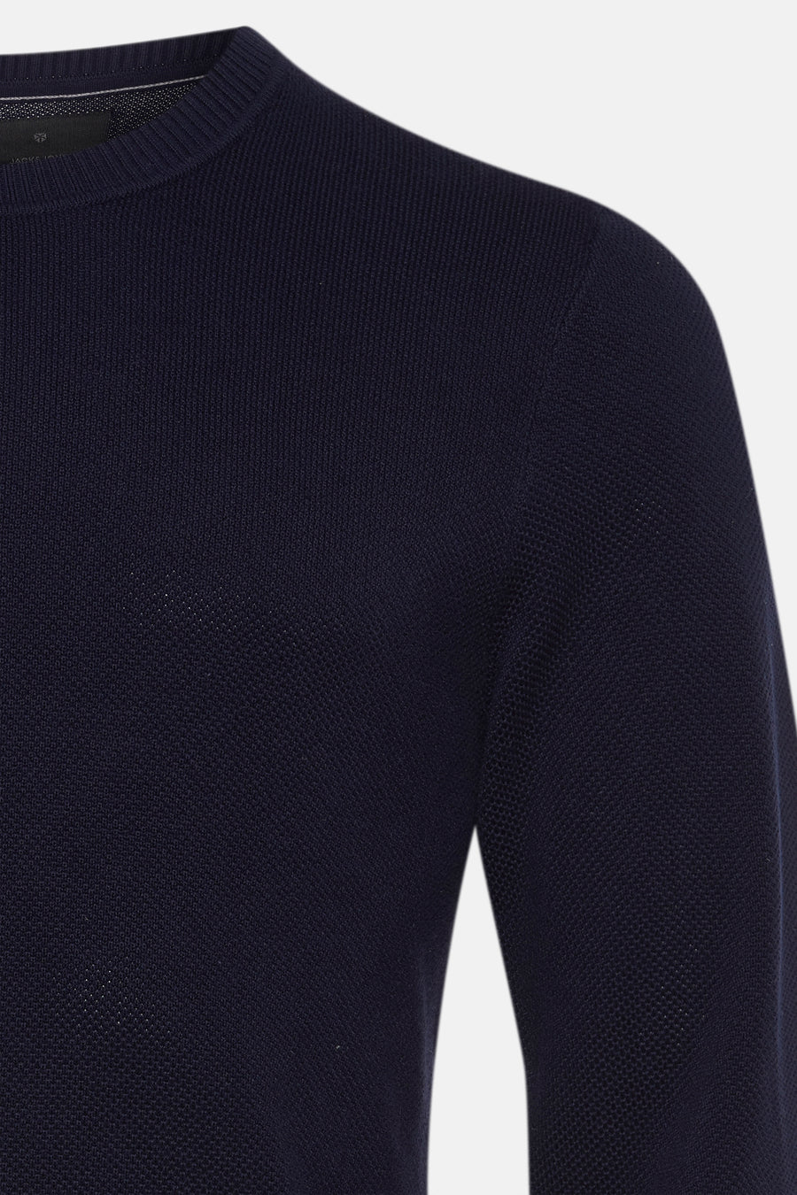 Pull à col rond - bleu - PREMIUM by JACK & JONES