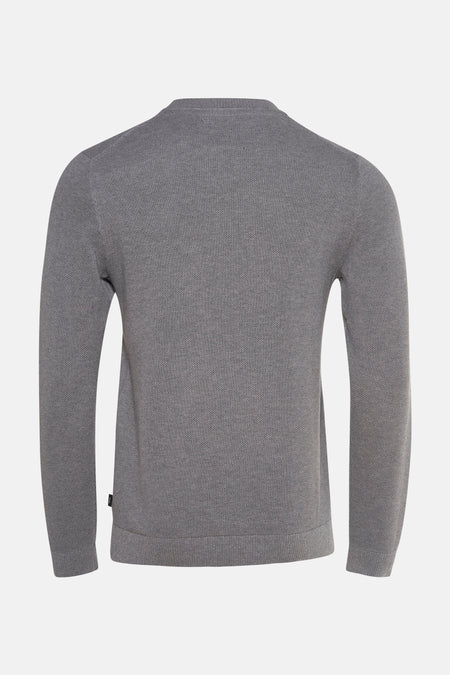 Pull col O Gris - PREMIUM by JACK & JONES