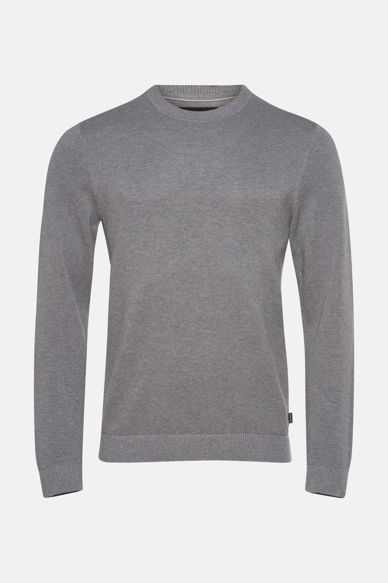 Pull col O Gris - PREMIUM by JACK & JONES