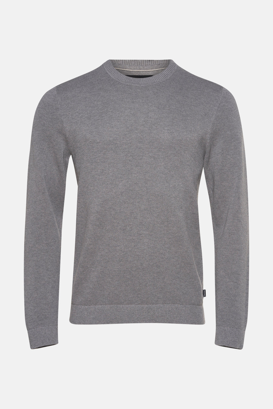 Pull à col rond - gris - PREMIUM by JACK & JONES