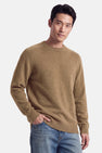 Pull col O - beige