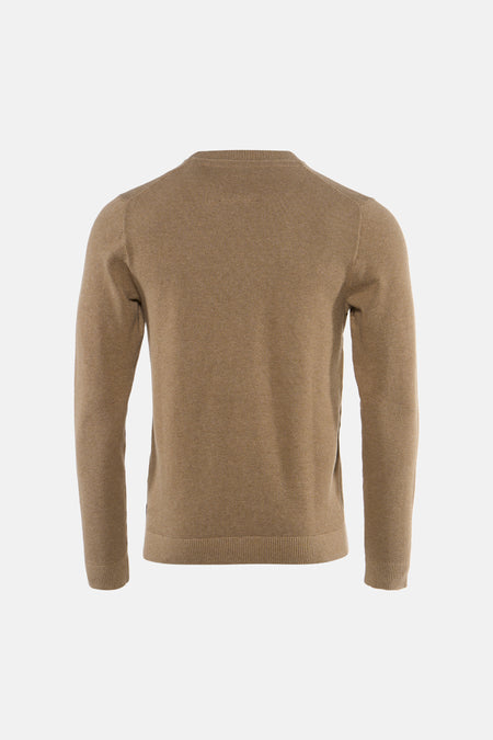Trui met ronde hals beige - PREMIUM by JACK & JONES