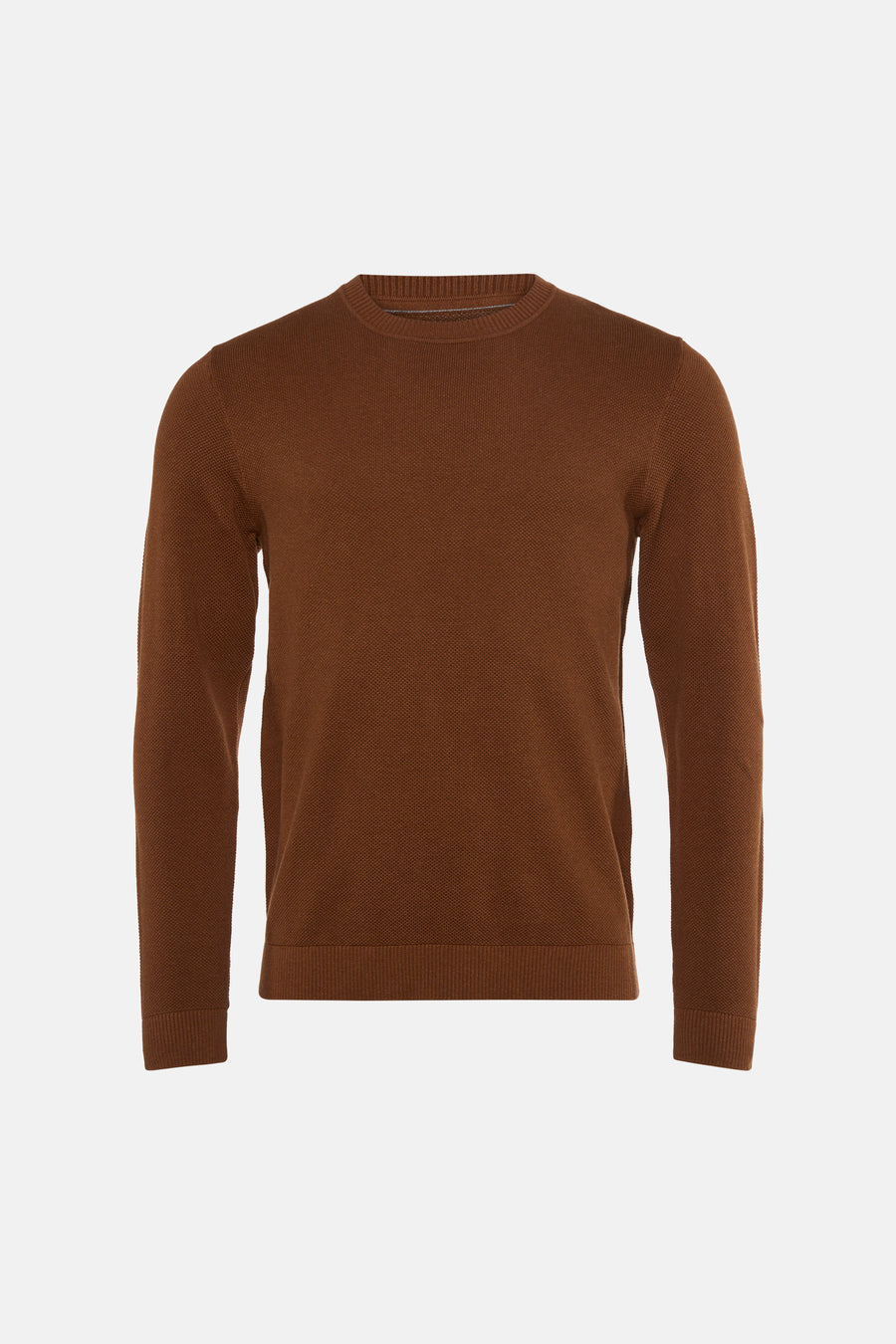 Pull O-hals - bruin