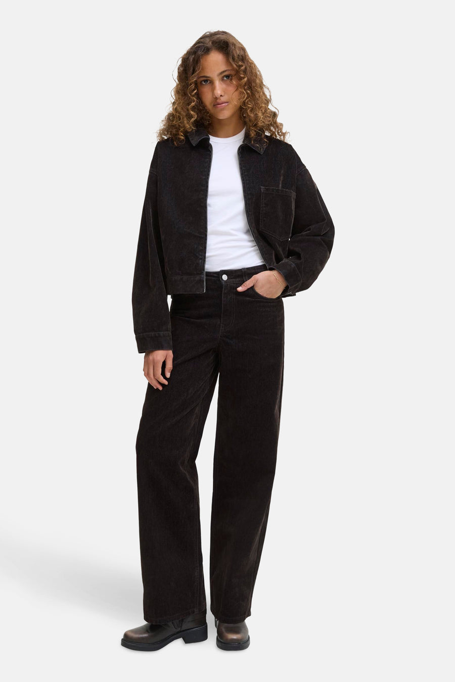 Jeans coloré - brun - JJXX