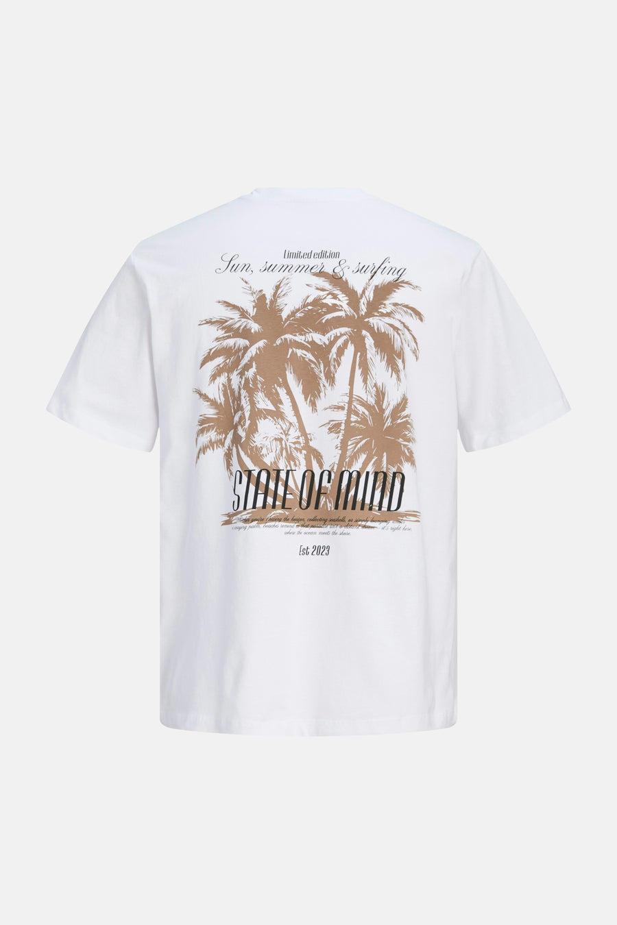 T-shirt (manches courtes) blanc - JJREBEL