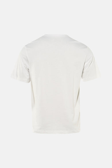 Wit T-shirt met korte mouwen van ORIGINALS BY JACK & JONES, rugzijde weergegeven, effen design.
