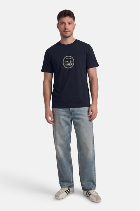 T-shirt à manches courtes - bleu