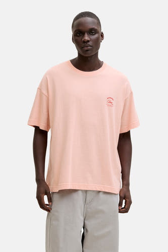 T-shirt (korte mouwen) roze - ORIGINALS BY JACK & JONES