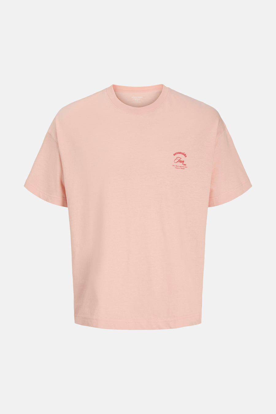 T-shirt (korte mouwen) roze - ORIGINALS BY JACK & JONES