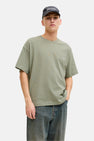 T-shirt (korte mouwen) groen - ORIGINALS BY JACK & JONES