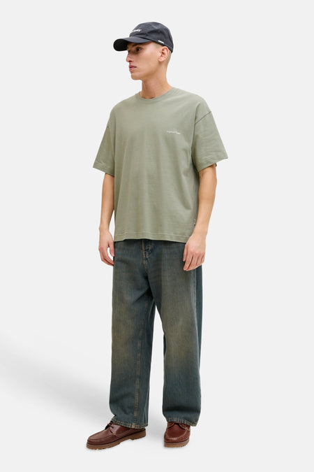T-shirt (korte mouwen) groen - ORIGINALS BY JACK & JONES