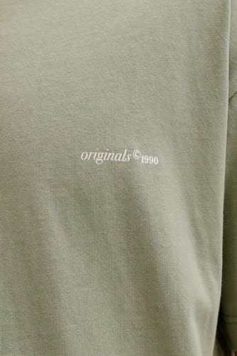 T-shirt (korte mouwen) groen - ORIGINALS BY JACK & JONES