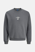 Sweat col O Gris - ORIGINALS BY JACK & JONES
