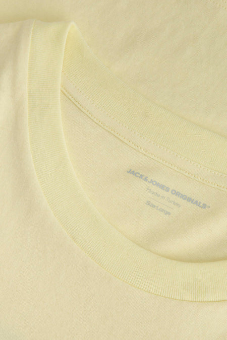 T-shirt (manches courtes) Jaune - ORIGINALS BY JACK & JONES