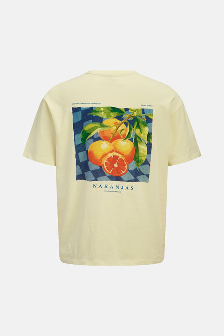T-shirt (manches courtes) Jaune - ORIGINALS BY JACK & JONES