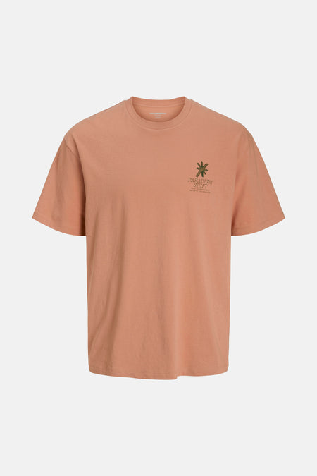 T-shirt (korte mouwen) Oranje - ORIGINALS BY JACK & JONES