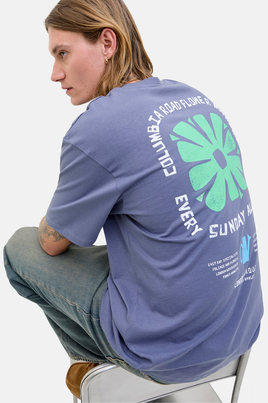 T-shirt met korte mouwen - blauw - ORIGINALS BY JACK & JONES - 6